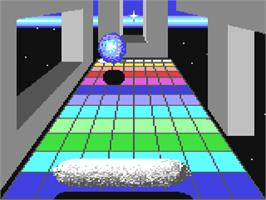 Title screen of Out on the Commodore 64.
