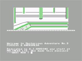 Title screen of Perseus And Andromeda on the Commodore 64.