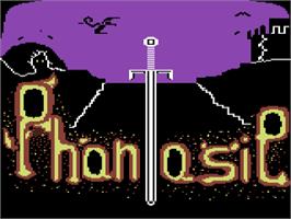 Title screen of Phantasie on the Commodore 64.