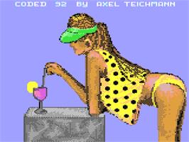 Title screen of Philippic on the Commodore 64.