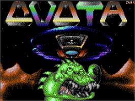 Title screen of Quota on the Commodore 64.