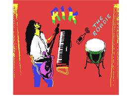 Title screen of Rik The Roadie on the Commodore 64.