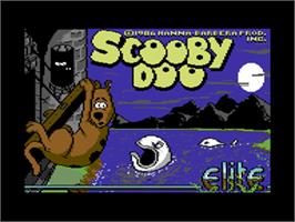 Title screen of Scooby Doo (Microillusions) on the Commodore 64.