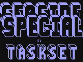 Title screen of Seaside Special on the Commodore 64.