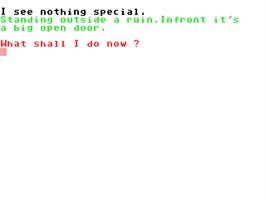 Title screen of Secret Of Kublaih on the Commodore 64.