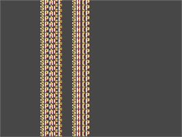 Title screen of Space Ship on the Commodore 64.