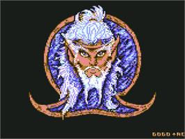 Title screen of Spherical on the Commodore 64.