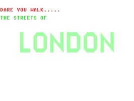Title screen of Streets Of London on the Commodore 64.