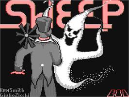 Title screen of Sweep on the Commodore 64.