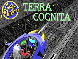 Title screen of Terra Cognita on the Commodore 64.
