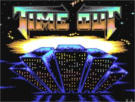 Title screen of Time Out on the Commodore 64.