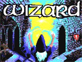 Title screen of Ultimate Wizard 2 on the Commodore 64.