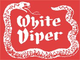 Title screen of White Viper on the Commodore 64.