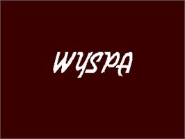 Title screen of Wyspa - The Island on the Commodore 64.