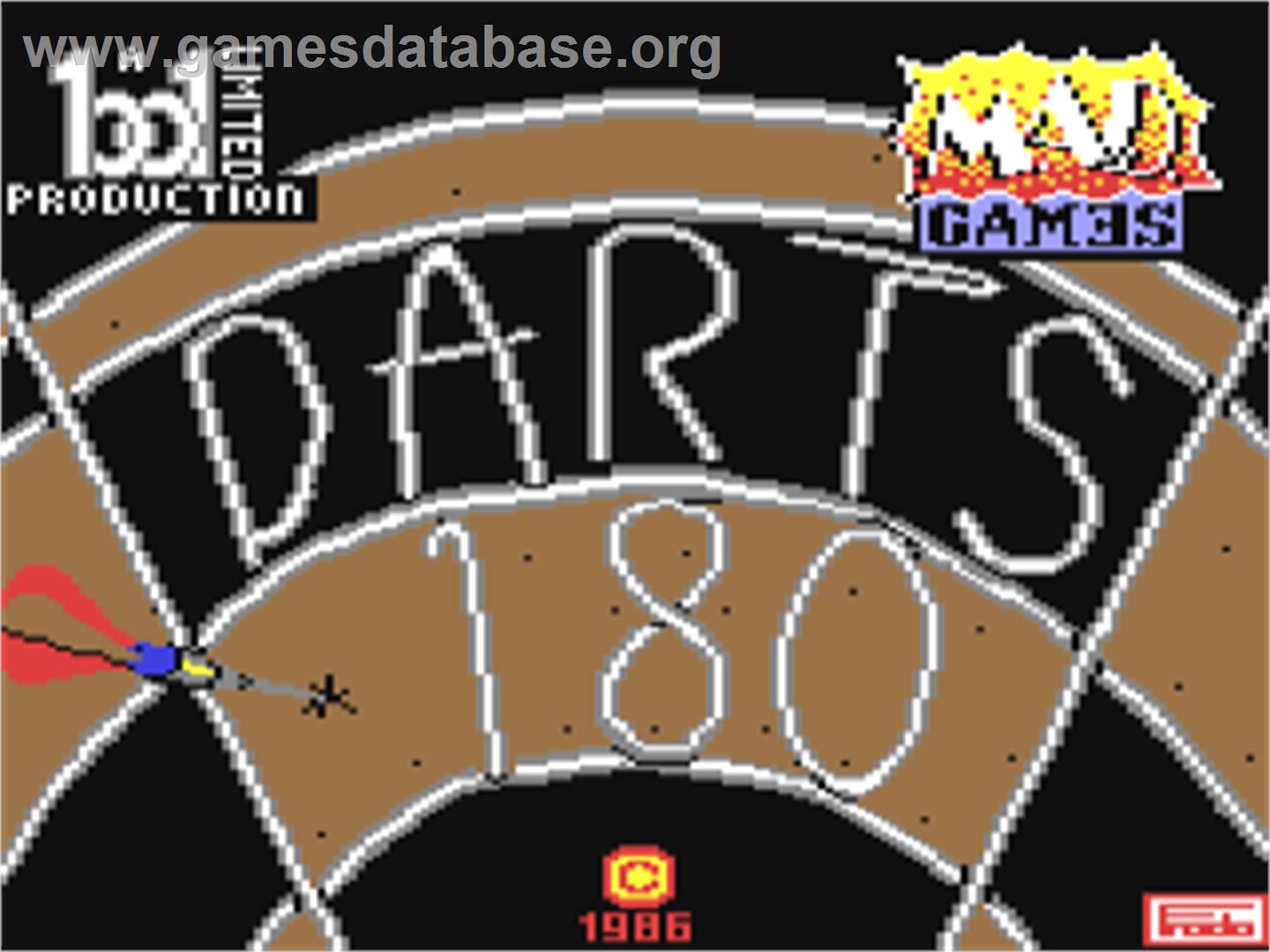 180 - Commodore 64 - Artwork - Title Screen