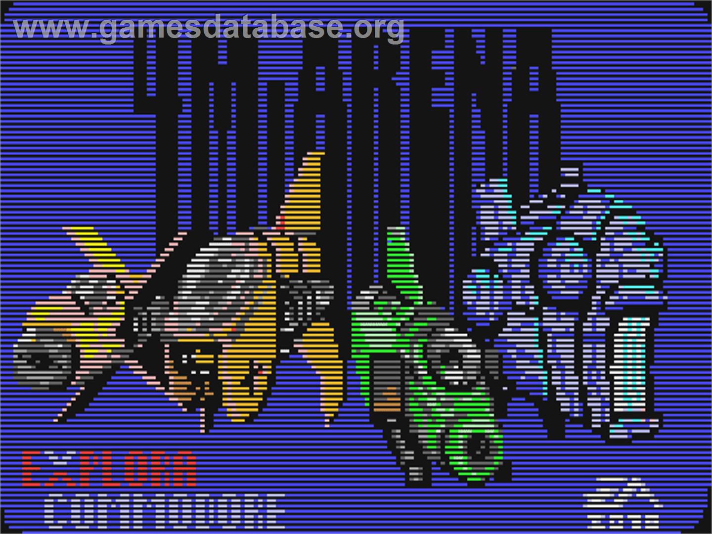 4M Arena - Commodore 64 - Artwork - Title Screen