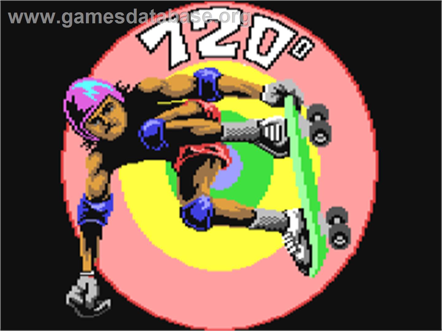 720 Degrees - Commodore 64 - Artwork - Title Screen