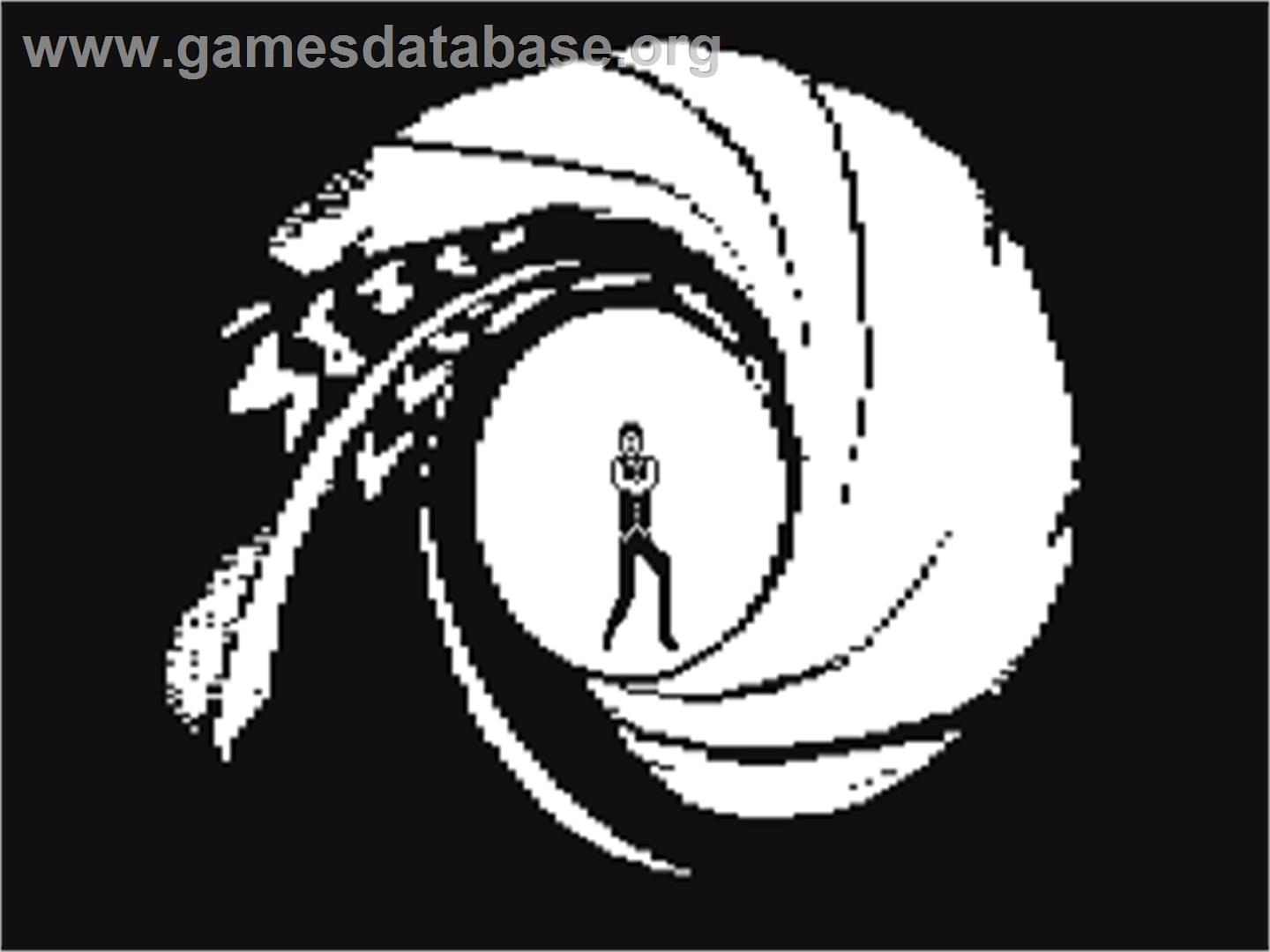 A View to a Kill - Commodore 64 - Artwork - Title Screen