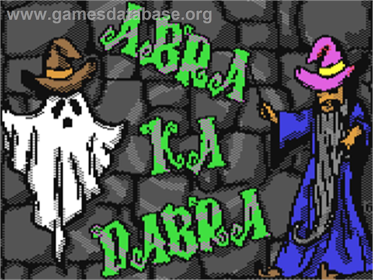 Abrakadabra - Commodore 64 - Artwork - Title Screen