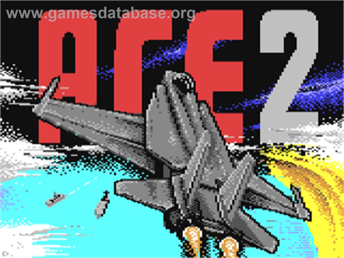 Ace 2: The Ultimate Head to Head Conflict - Commodore 64 - Artwork - Title Screen
