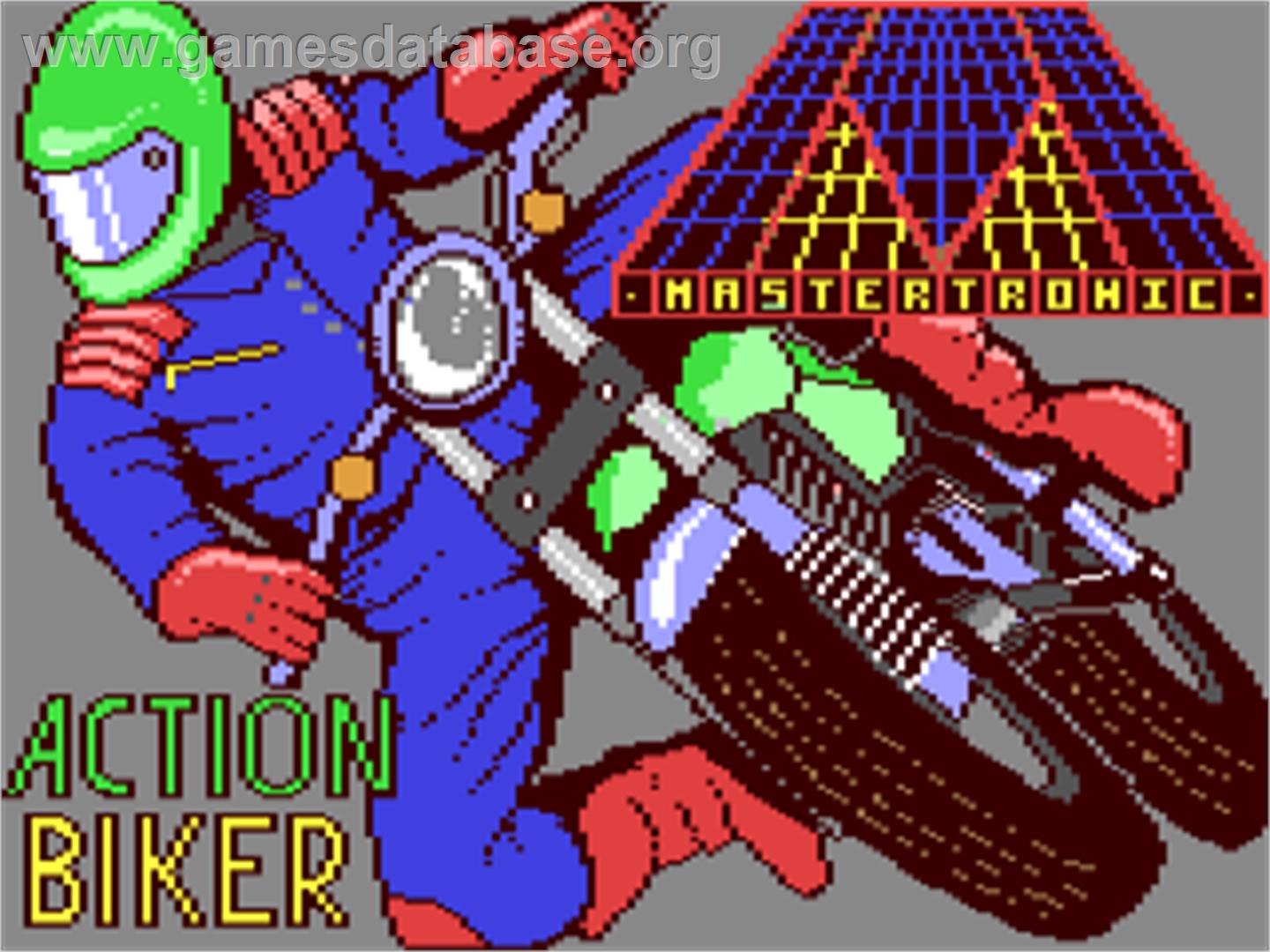 Action Biker '99 - Commodore 64 - Artwork - Title Screen