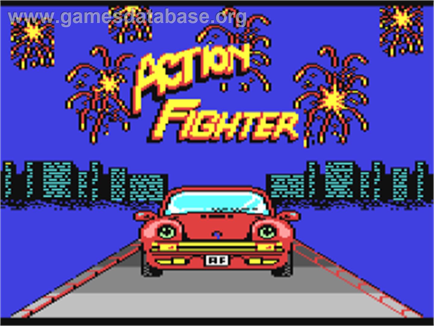 Action Fighter - Commodore 64 - Artwork - Title Screen