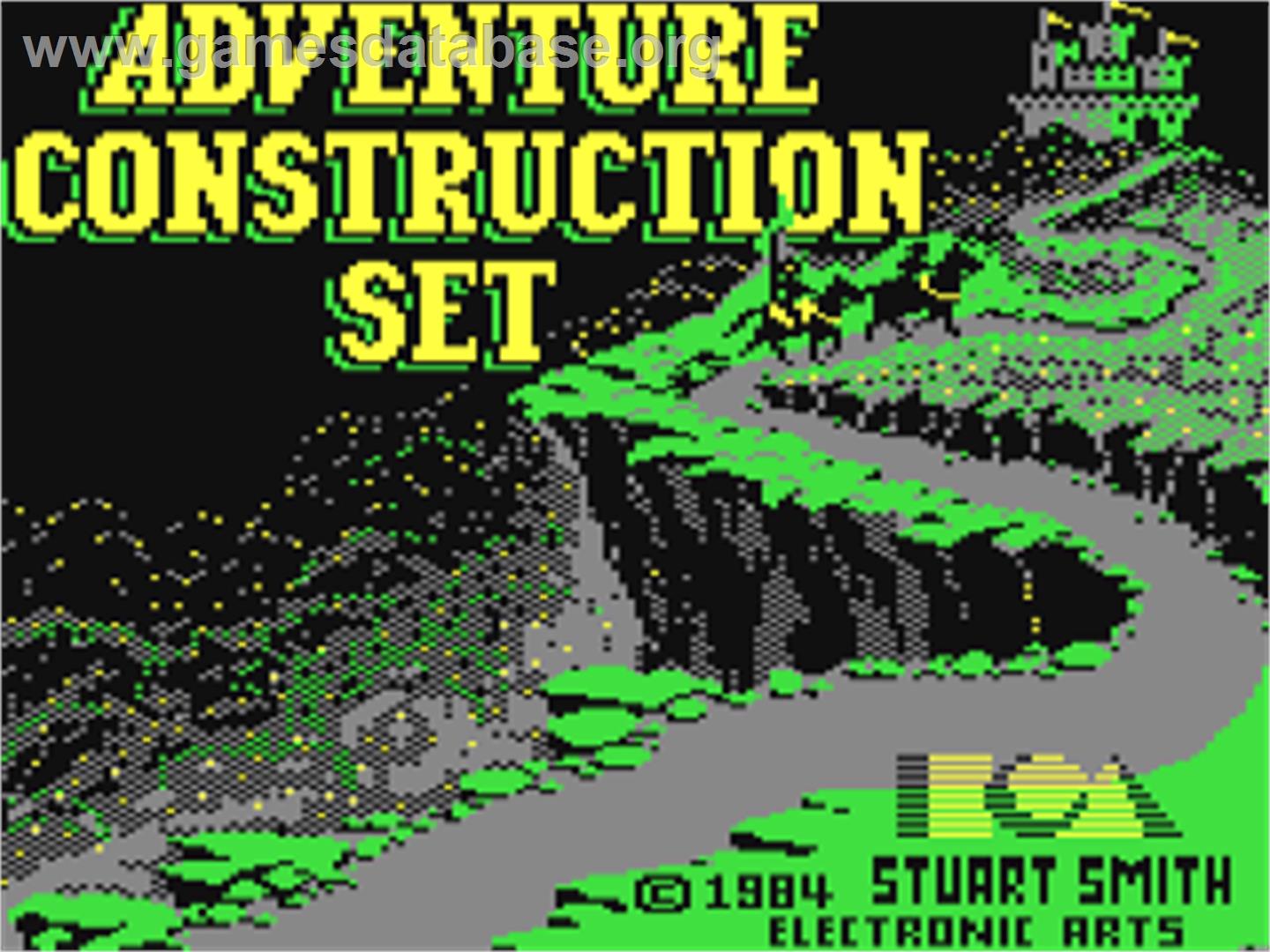Adventure Construction Set - Commodore 64 - Artwork - Title Screen