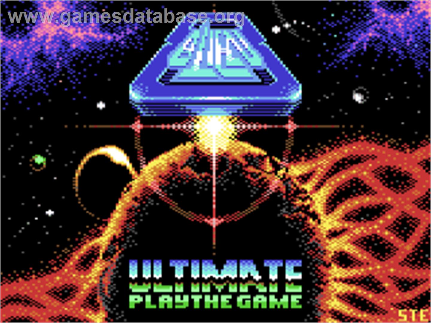 Alien 8 - Commodore 64 - Artwork - Title Screen