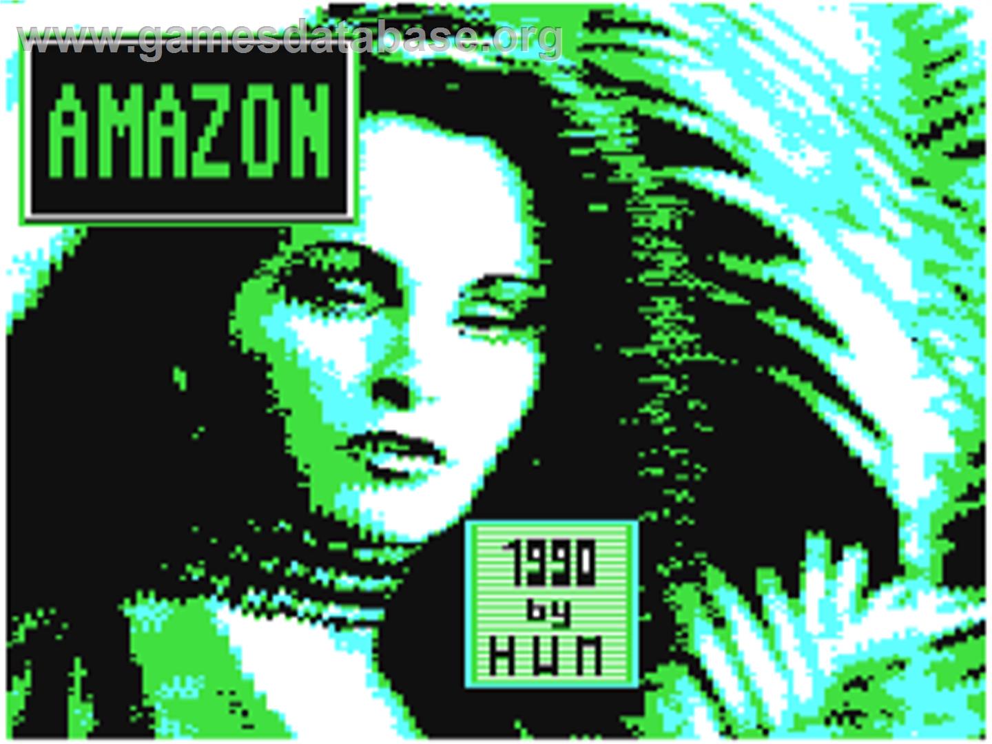 Amazon - Commodore 64 - Artwork - Title Screen