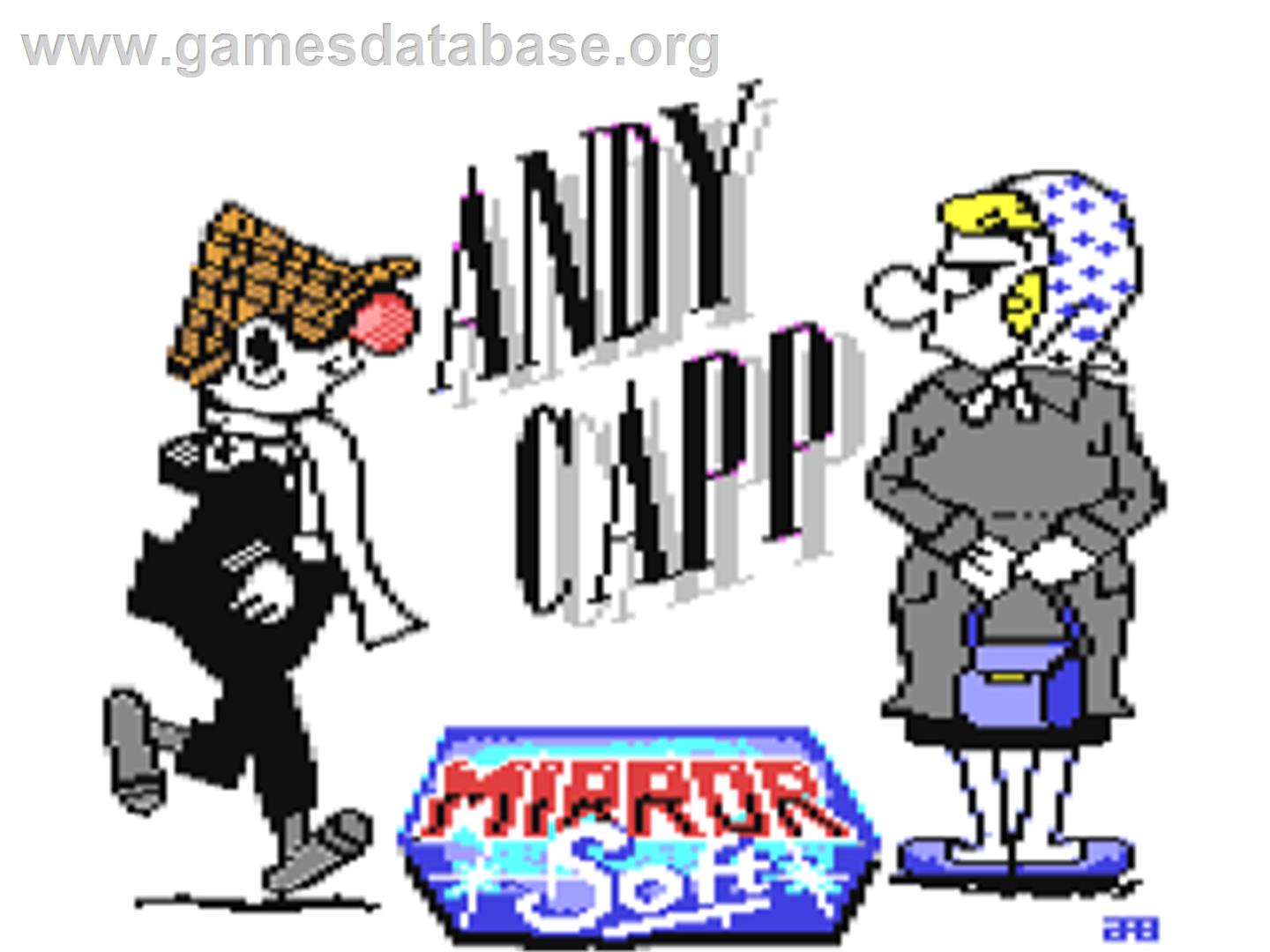 Andy Capp: The Game - Commodore 64 - Artwork - Title Screen