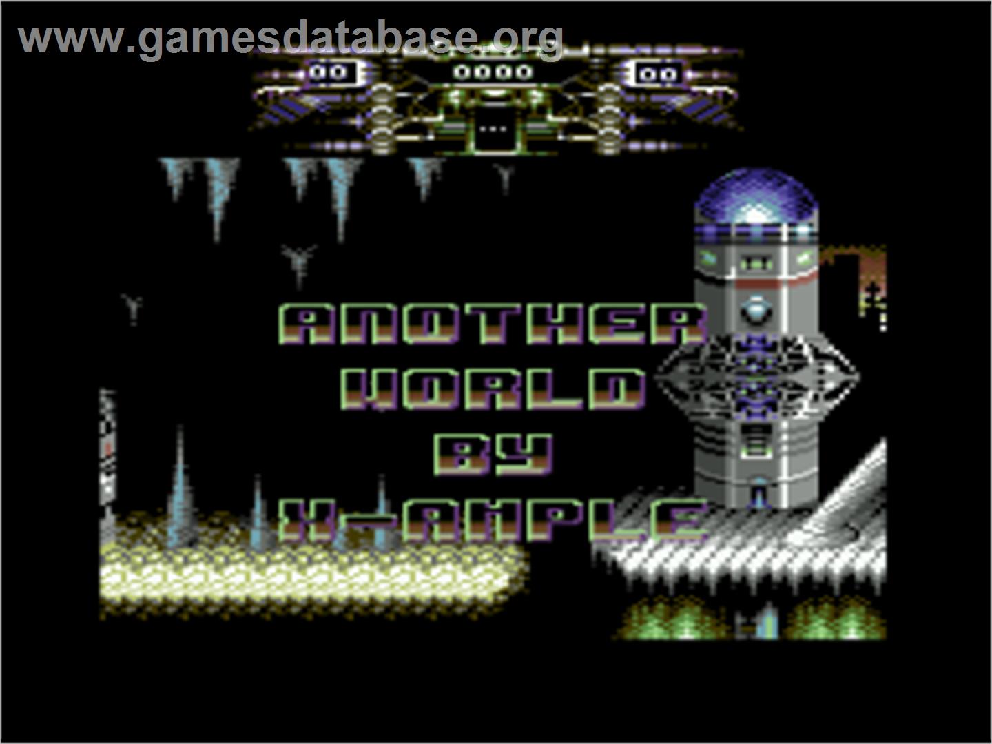 Another World - Commodore 64 - Artwork - Title Screen