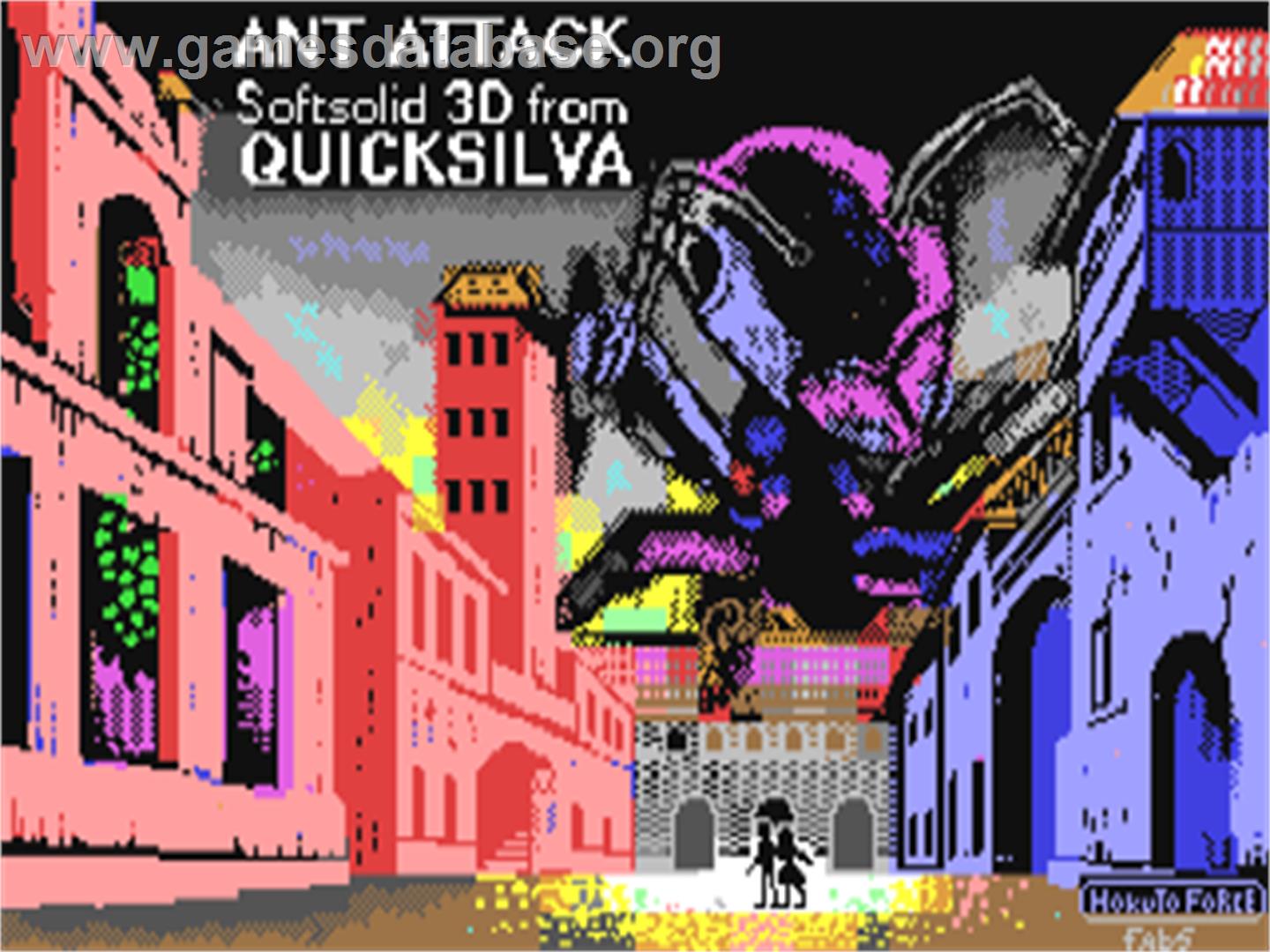 Ant Attack - Commodore 64 - Artwork - Title Screen