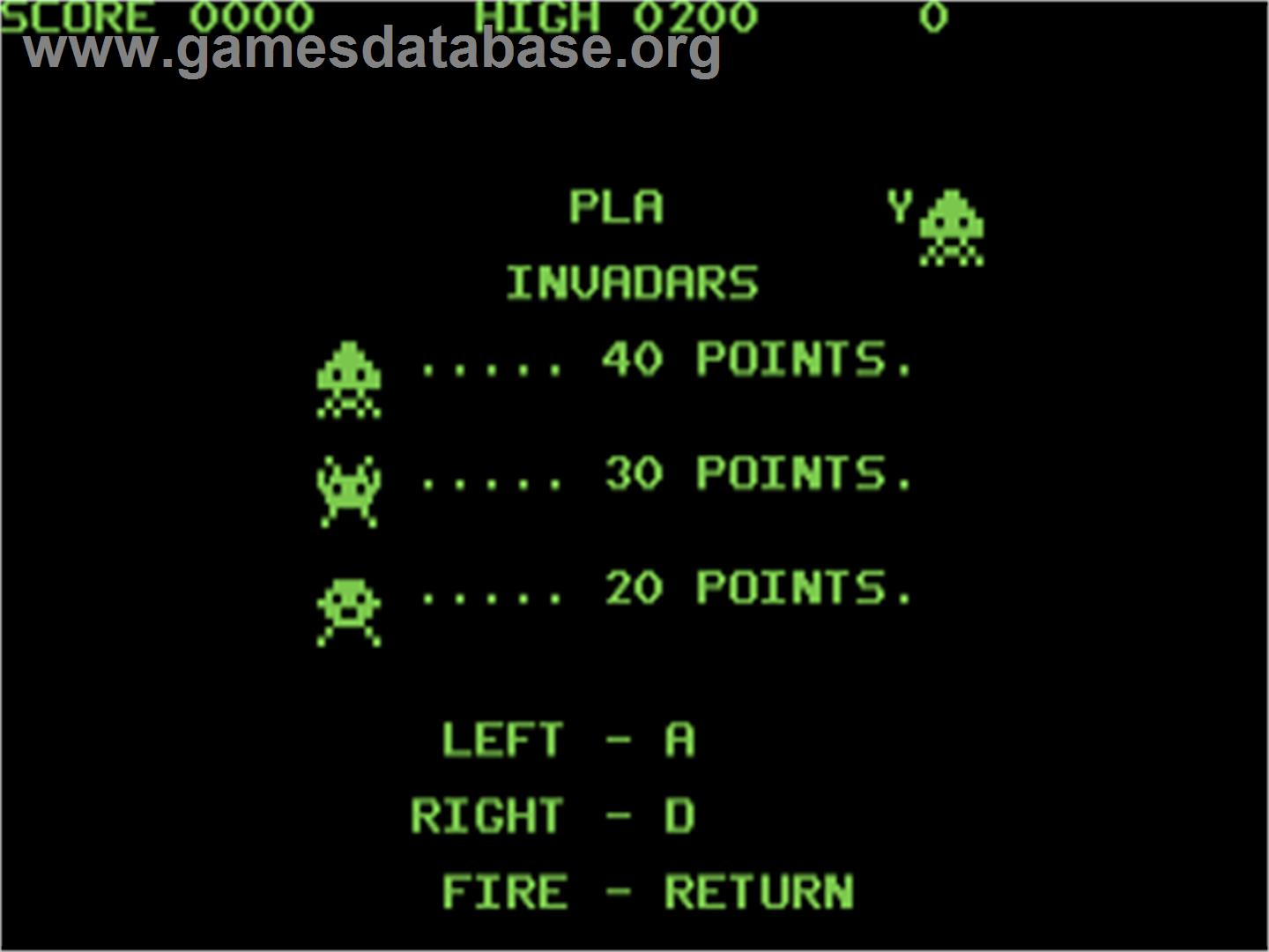 Arcade Classics - Commodore 64 - Artwork - Title Screen