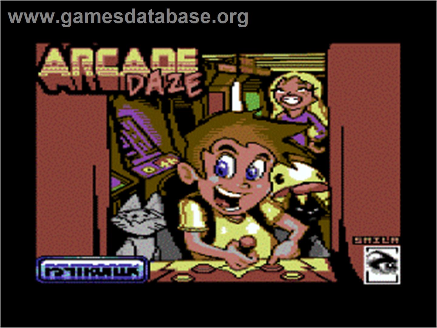 Arcade Daze - Commodore 64 - Artwork - Title Screen
