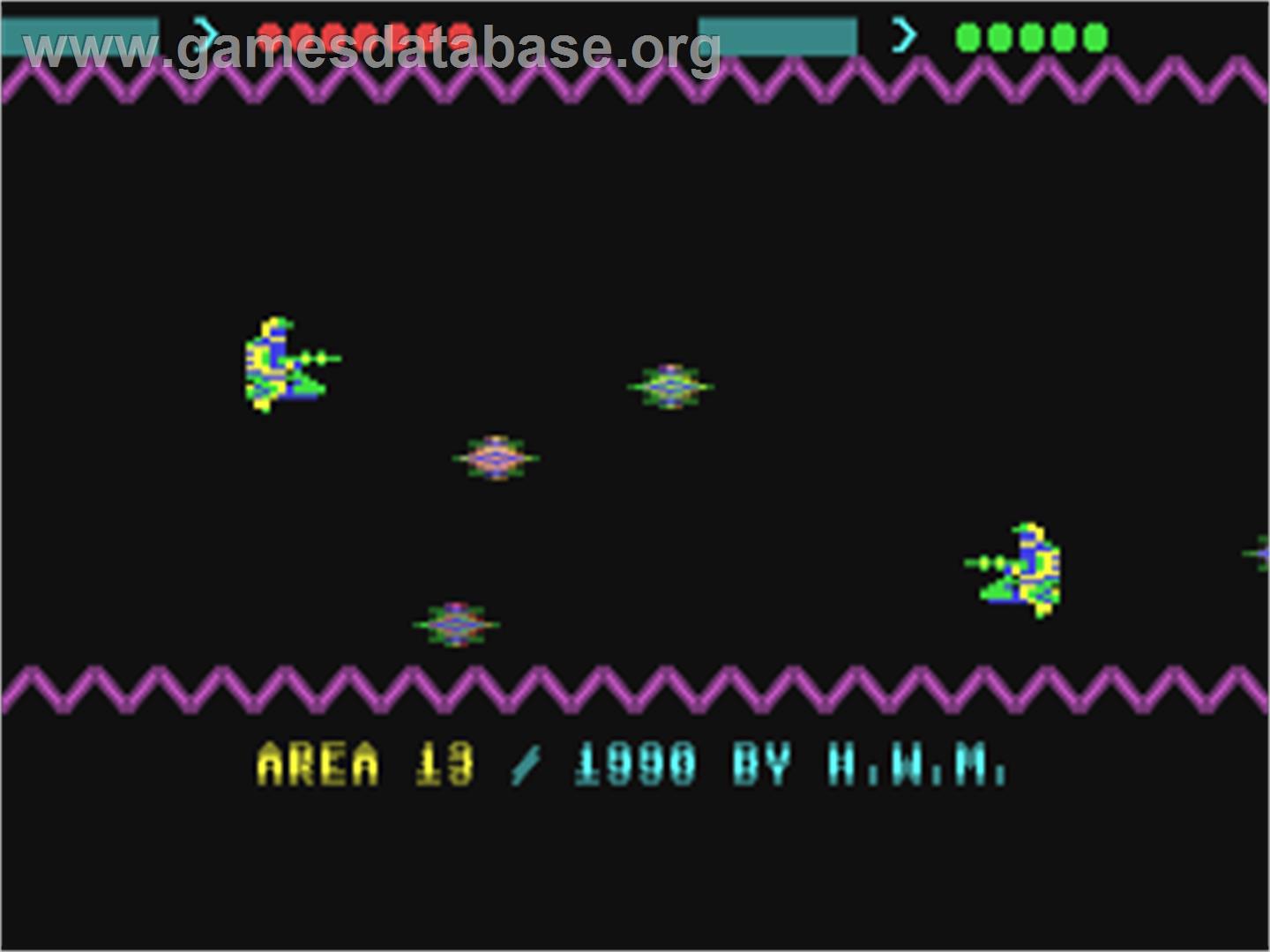 Area 13 - Commodore 64 - Artwork - Title Screen