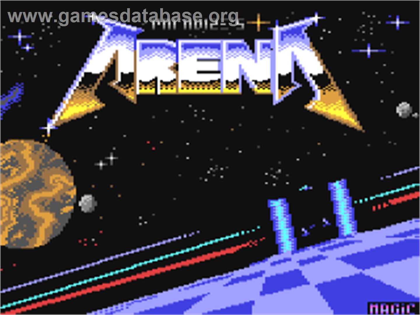 Arena (Ahoy!) - Commodore 64 - Artwork - Title Screen
