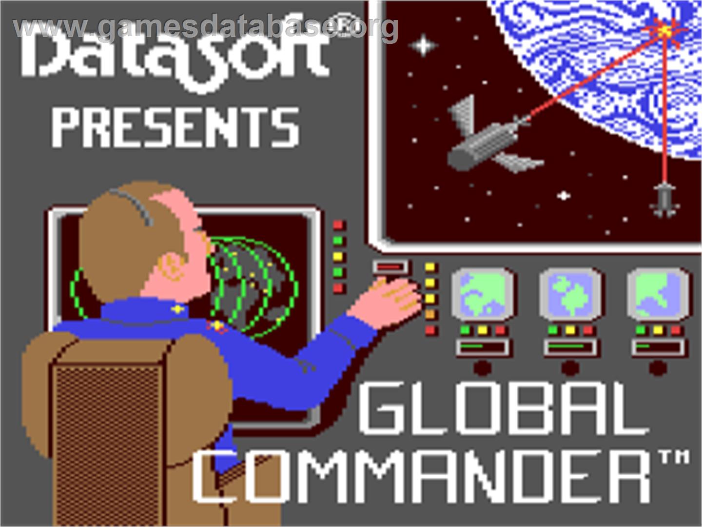 Armageddon Man, The - Commodore 64 - Artwork - Title Screen