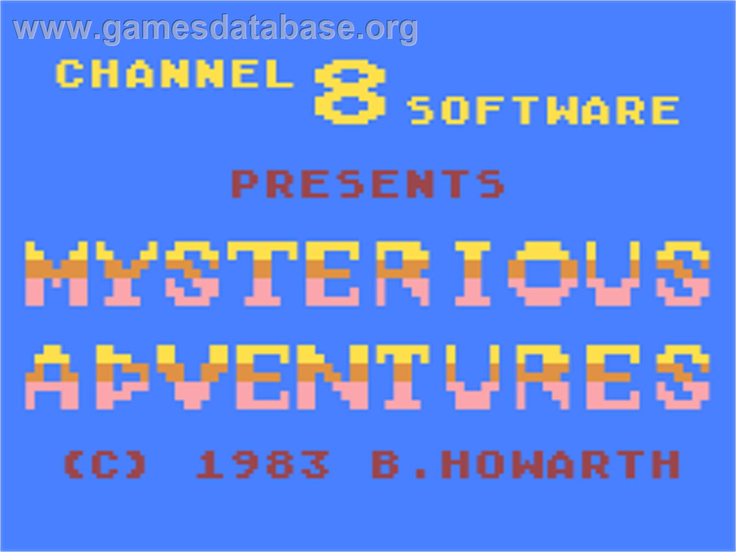 Arrow of Death - Part I - Commodore 64 - Artwork - Title Screen