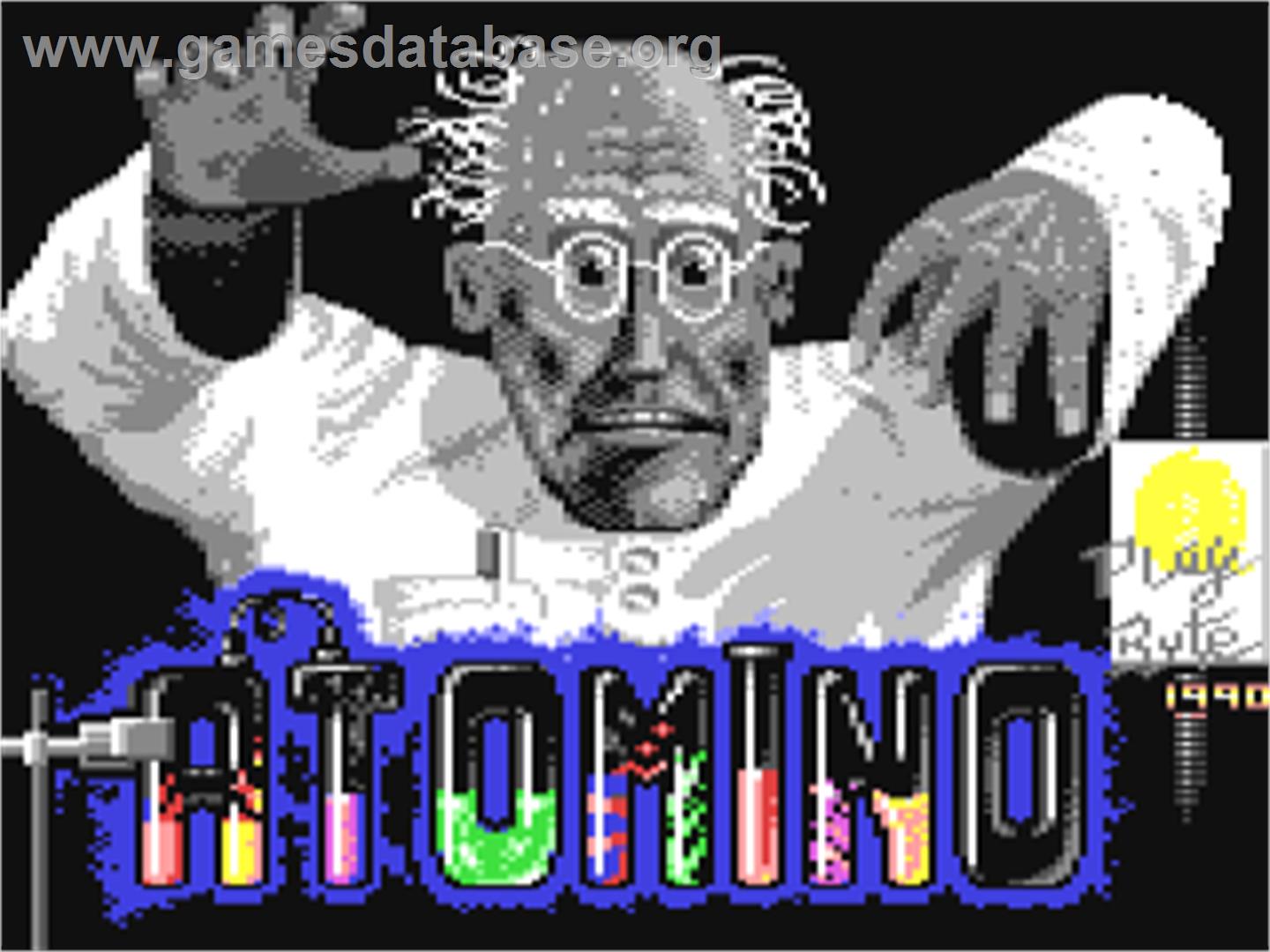 Atomino - Commodore 64 - Artwork - Title Screen