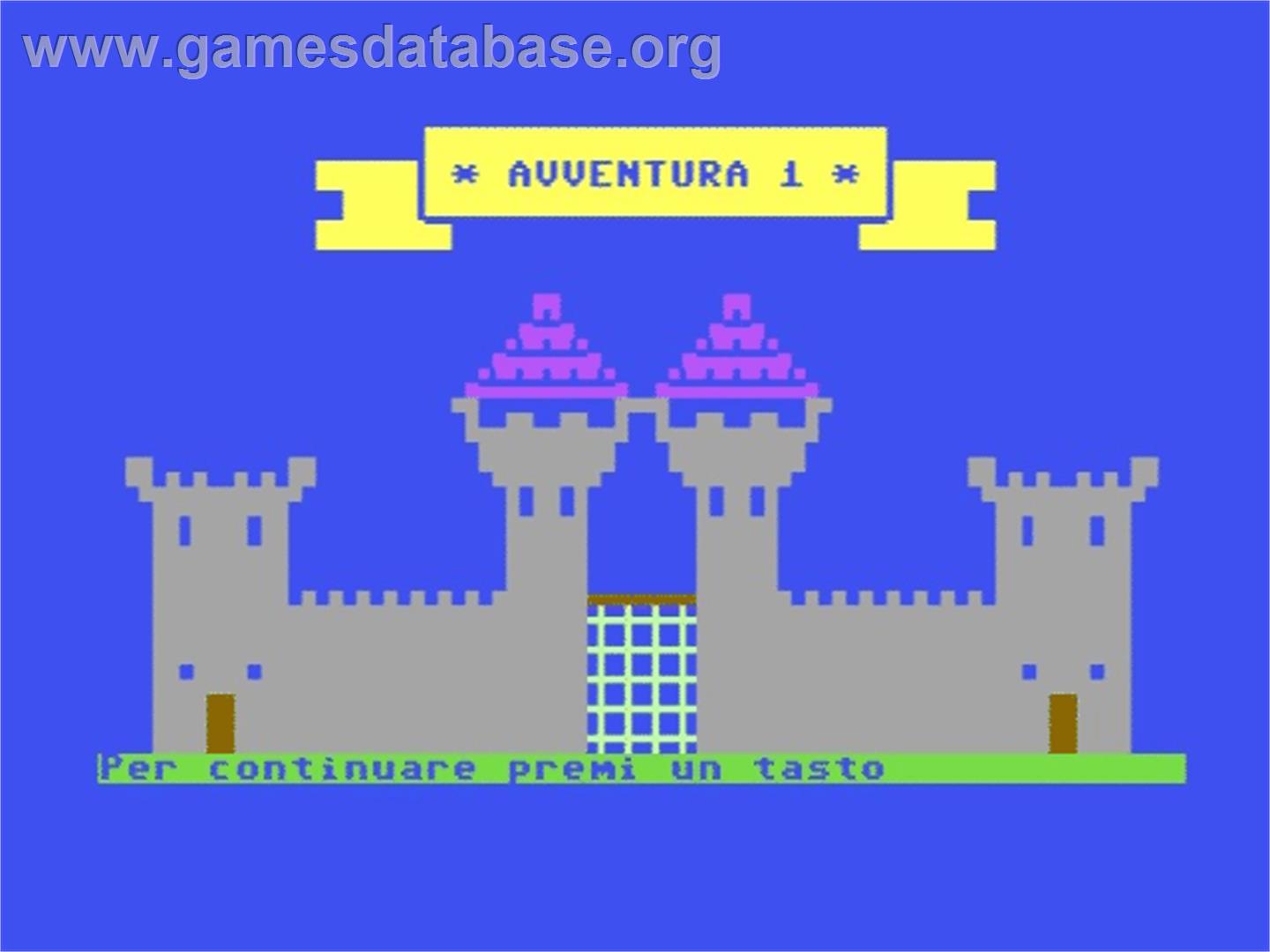 Avventura - Sibilla - Commodore 64 - Artwork - Title Screen