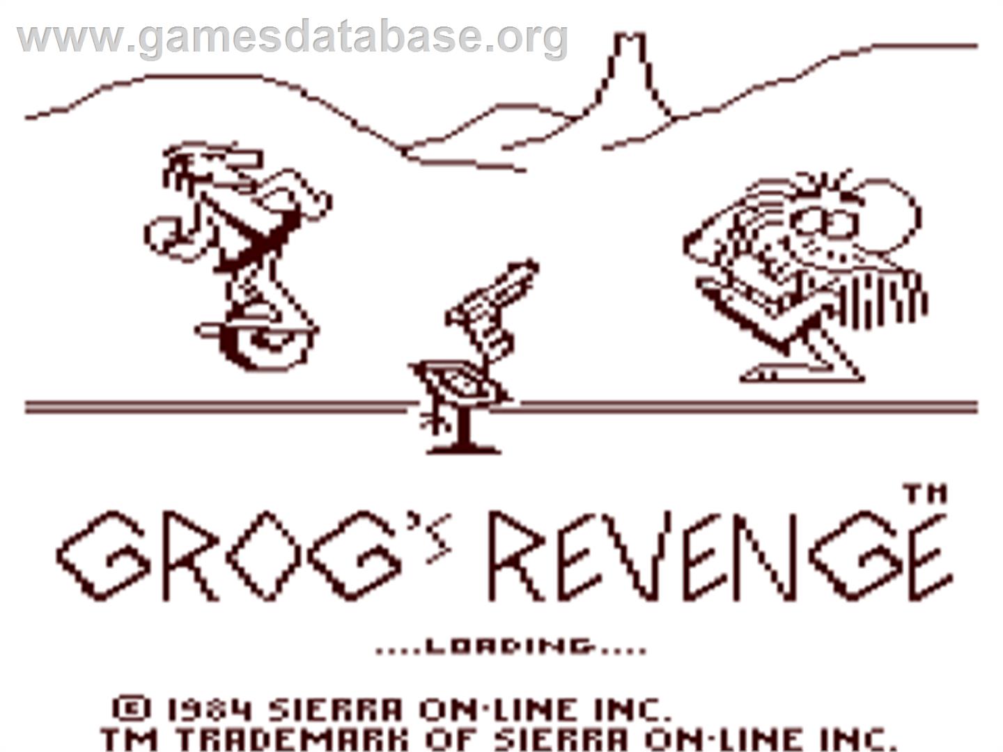 BC's Quest for Tires II: Grog's Revenge - Commodore 64 - Artwork - Title Screen