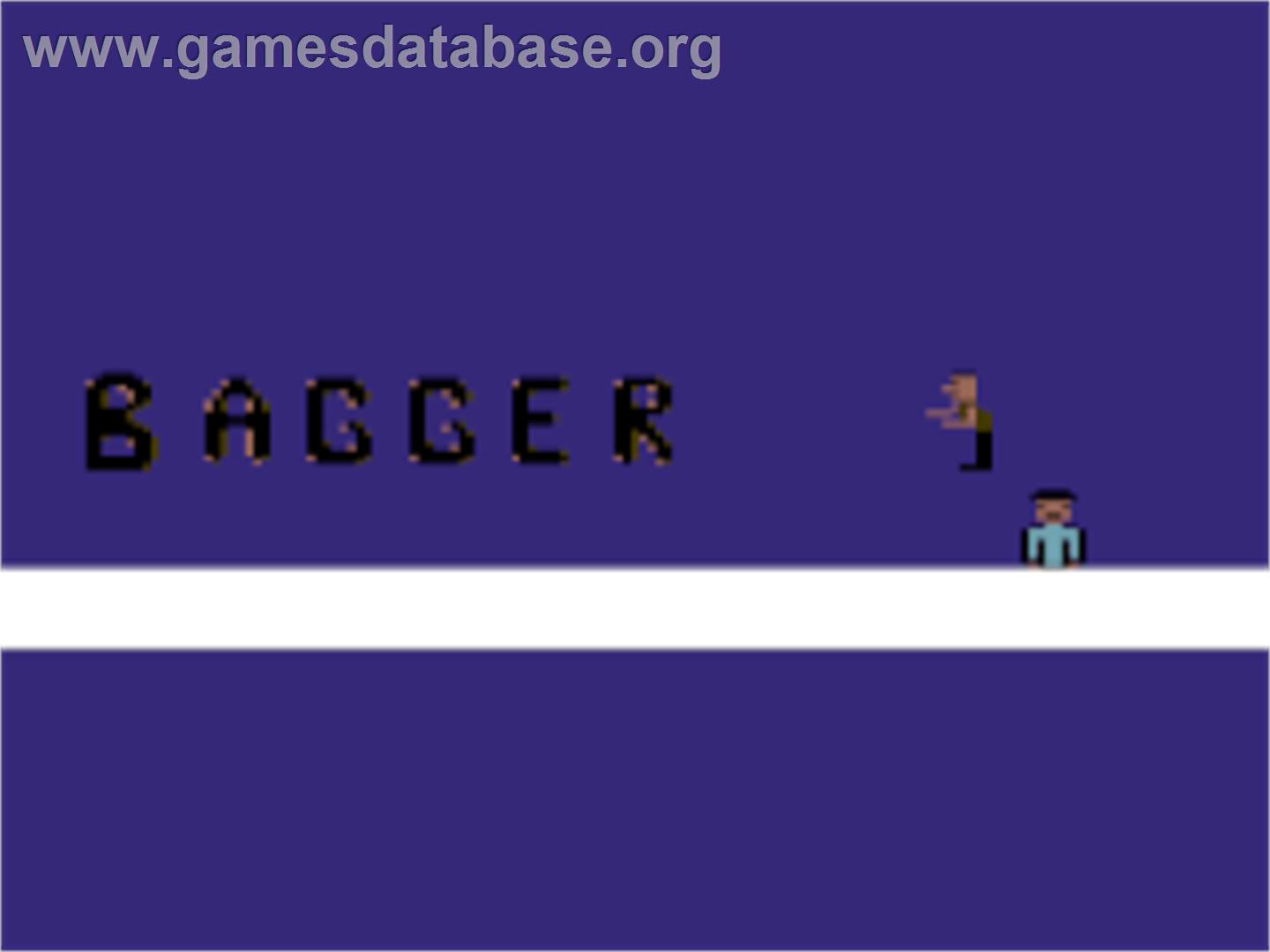 Bagger - Commodore 64 - Artwork - Title Screen