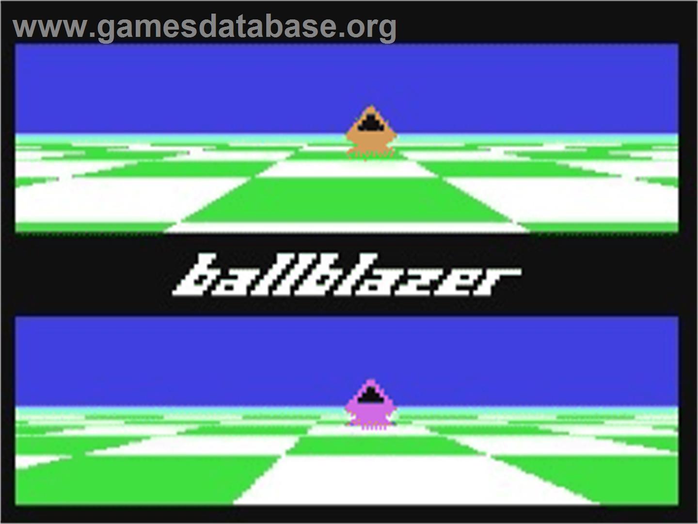 Ballblazer - Commodore 64 - Artwork - Title Screen