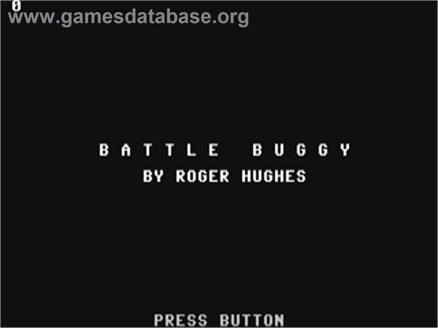 Battle Buggy - Commodore 64 - Artwork - Title Screen