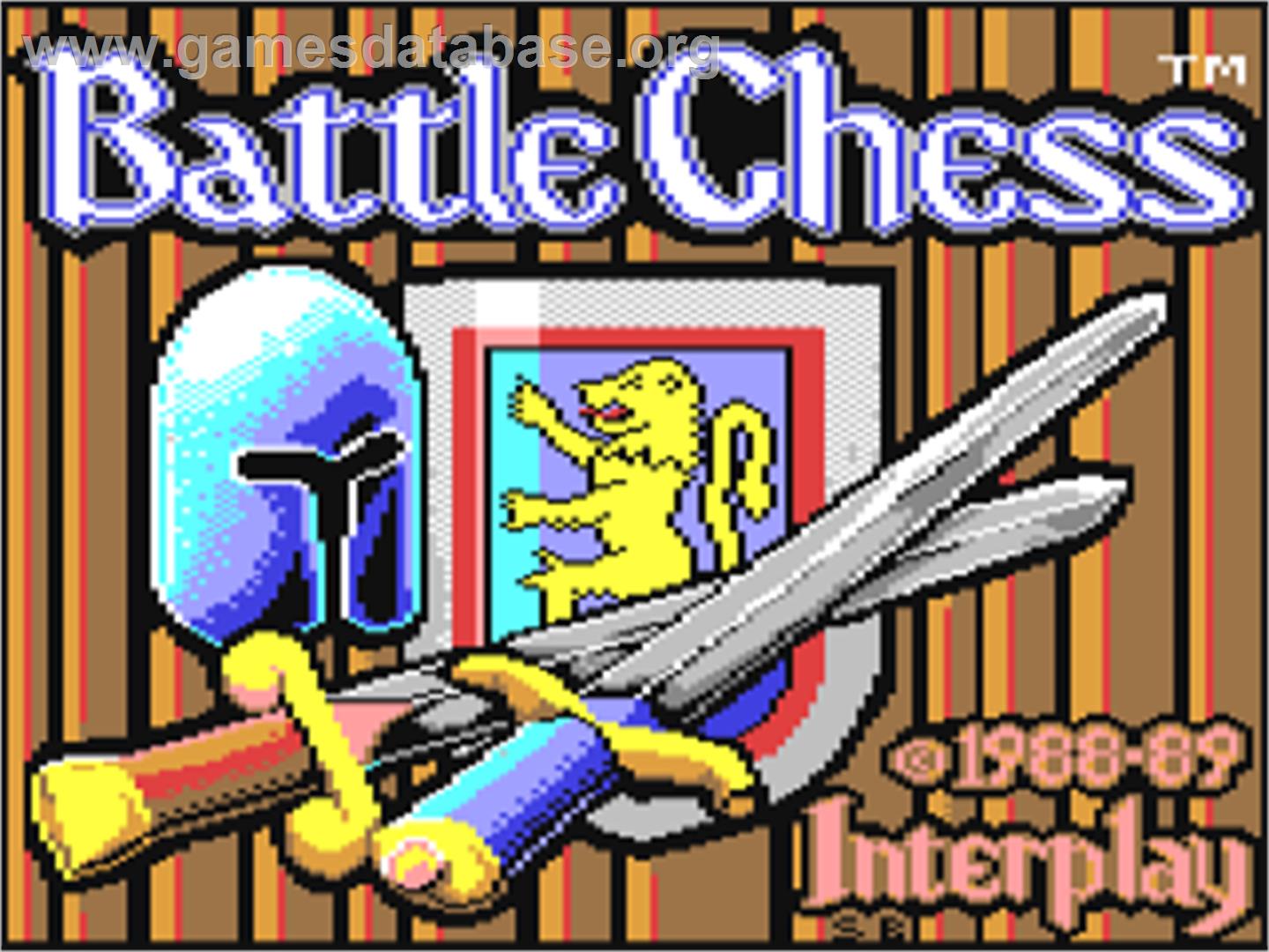Battle Chess - Commodore 64 - Artwork - Title Screen
