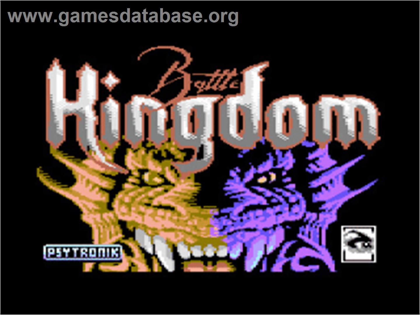 Battle Kingdom - Commodore 64 - Artwork - Title Screen