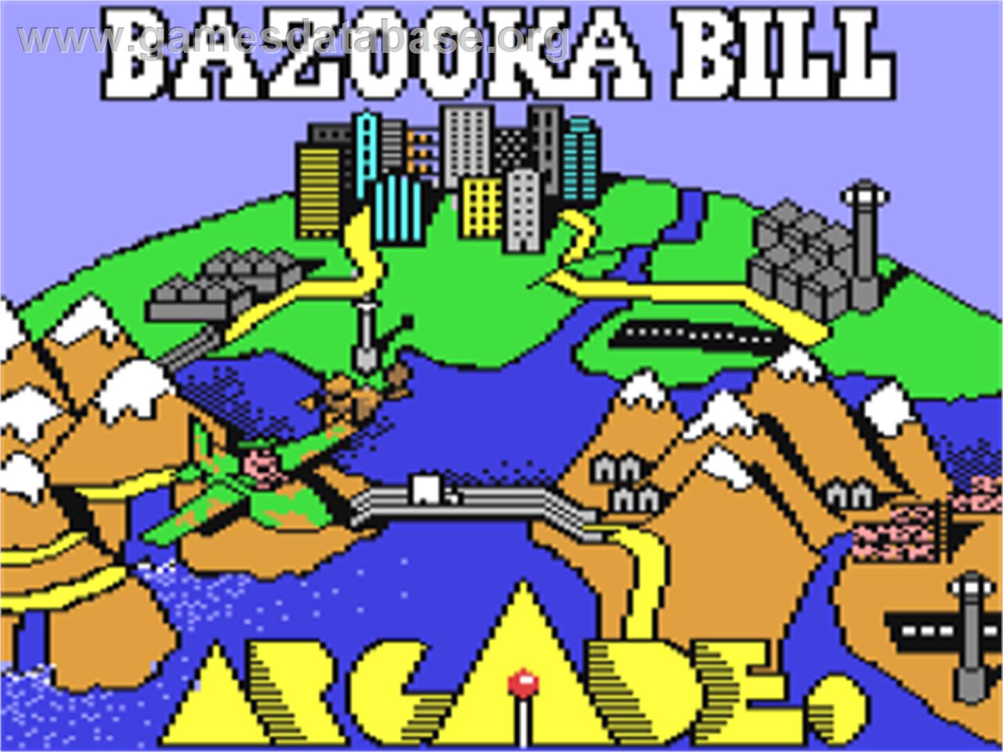 Bazooka Bill - Commodore 64 - Artwork - Title Screen
