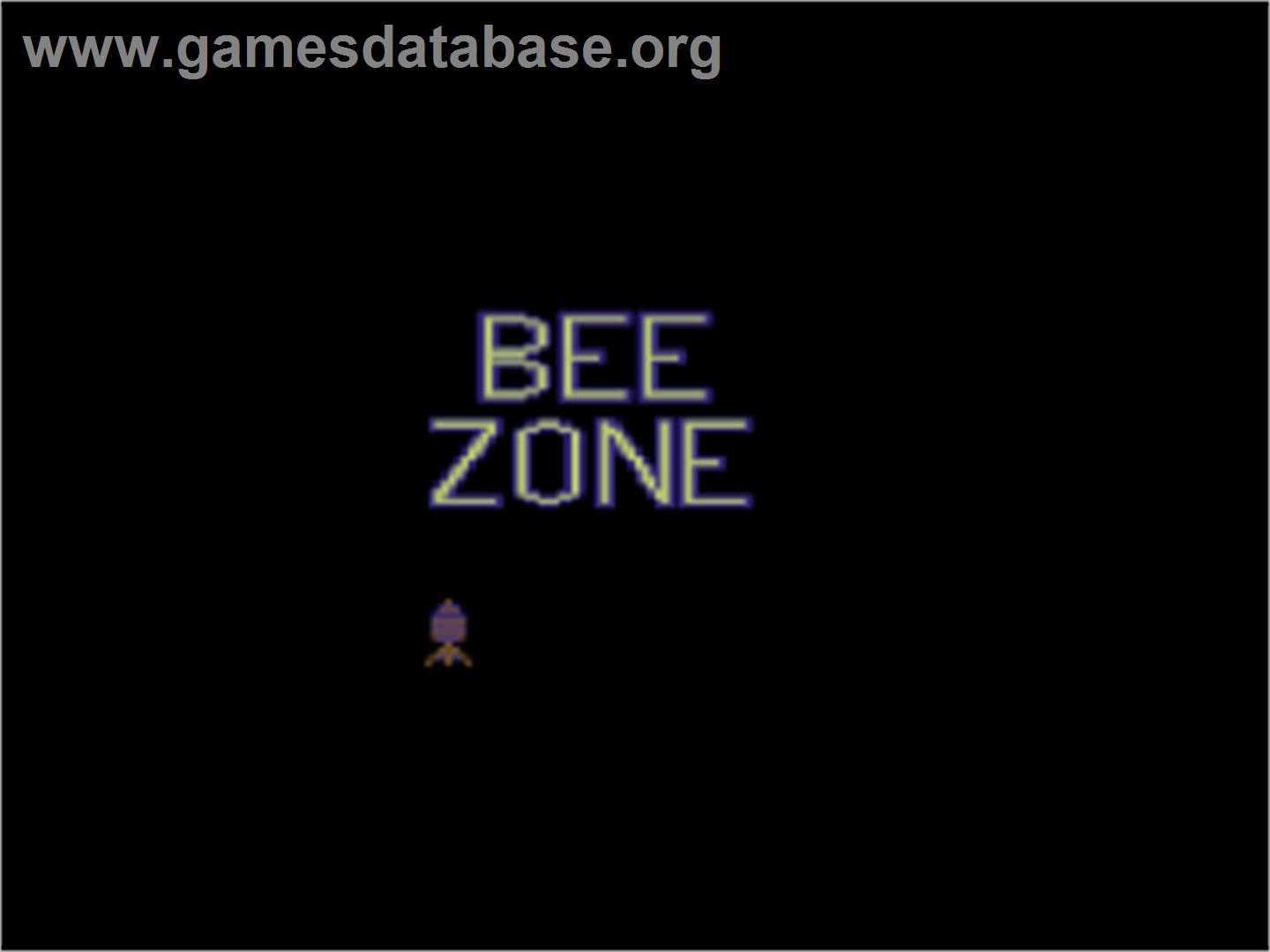 Bee Zone - Commodore 64 - Artwork - Title Screen