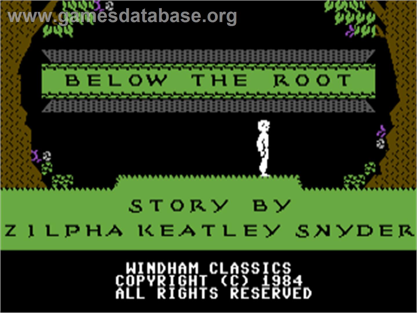 Below The Root - Commodore 64 - Artwork - Title Screen
