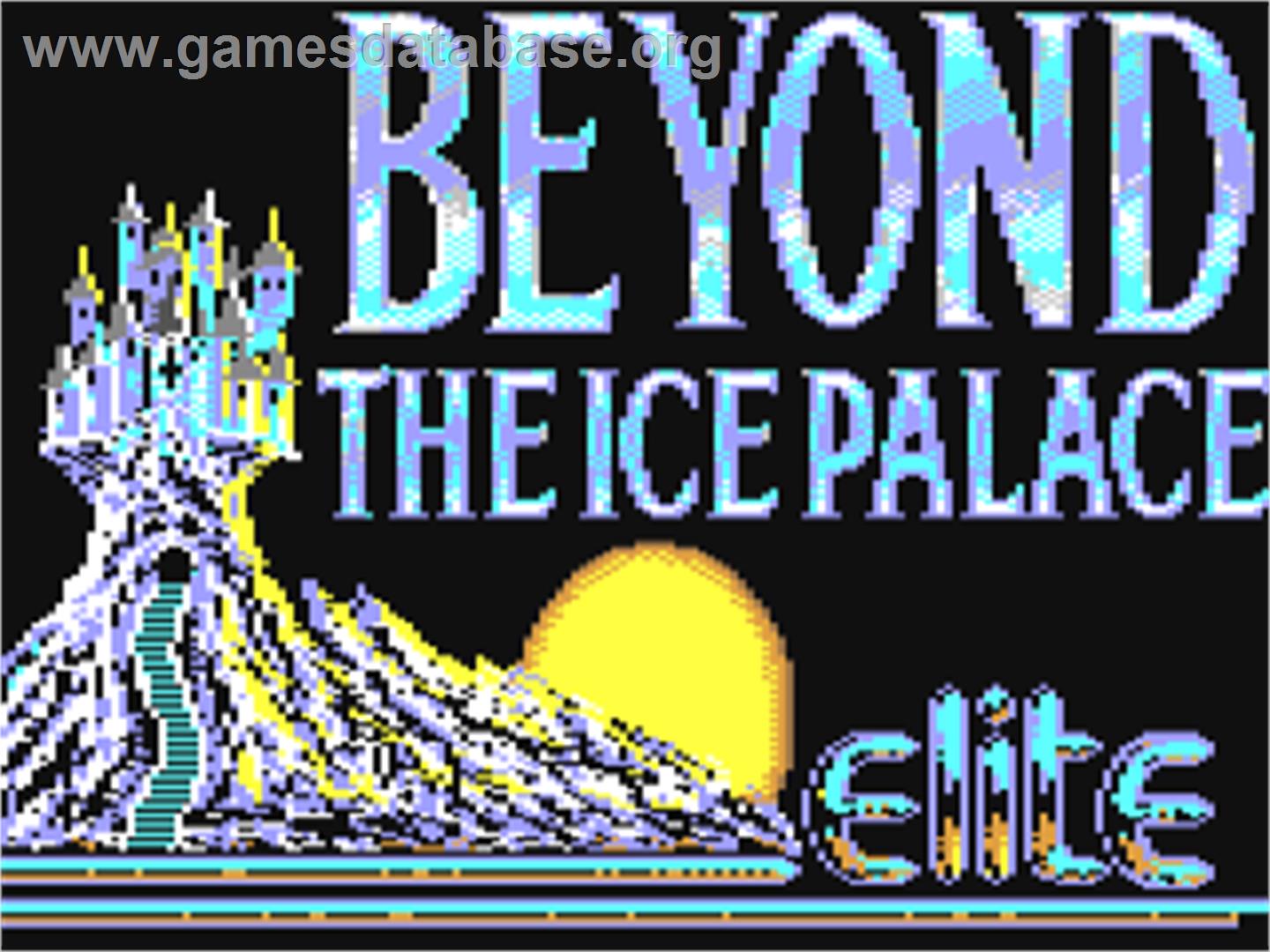 Beyond the Ice Palace - Commodore 64 - Artwork - Title Screen